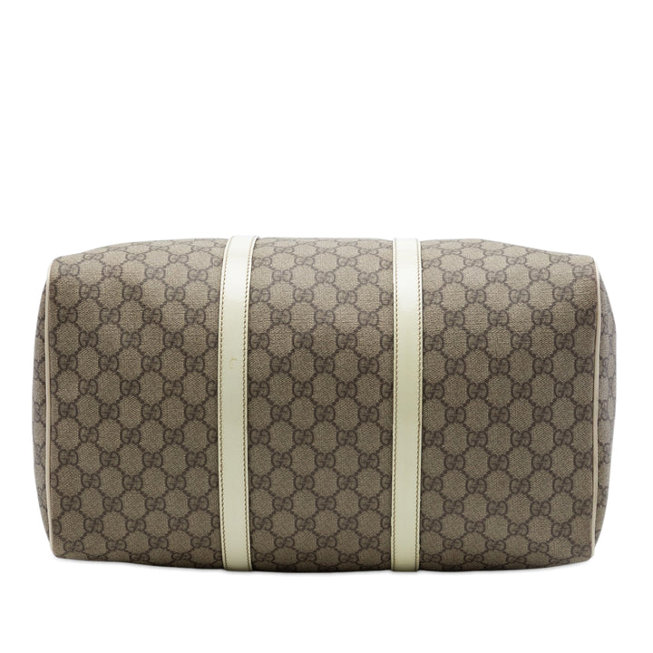 Gucci Sac à main Joy Boston GG Supreme Grand Blanc – vue 3 – GABY PARIS