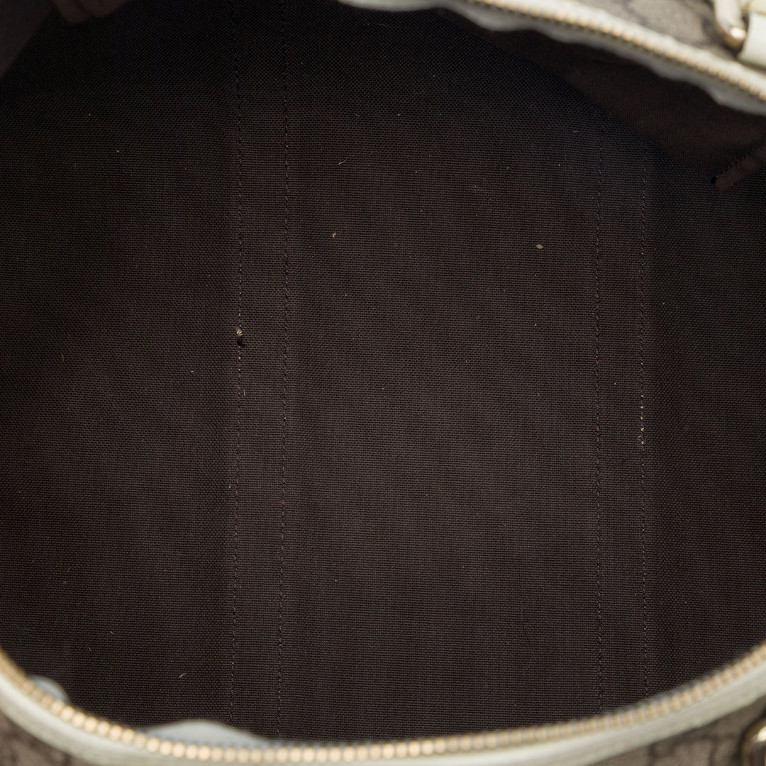 Gucci Sac à main Joy Boston GG Supreme Grand Blanc – vue 4 – GABY PARIS