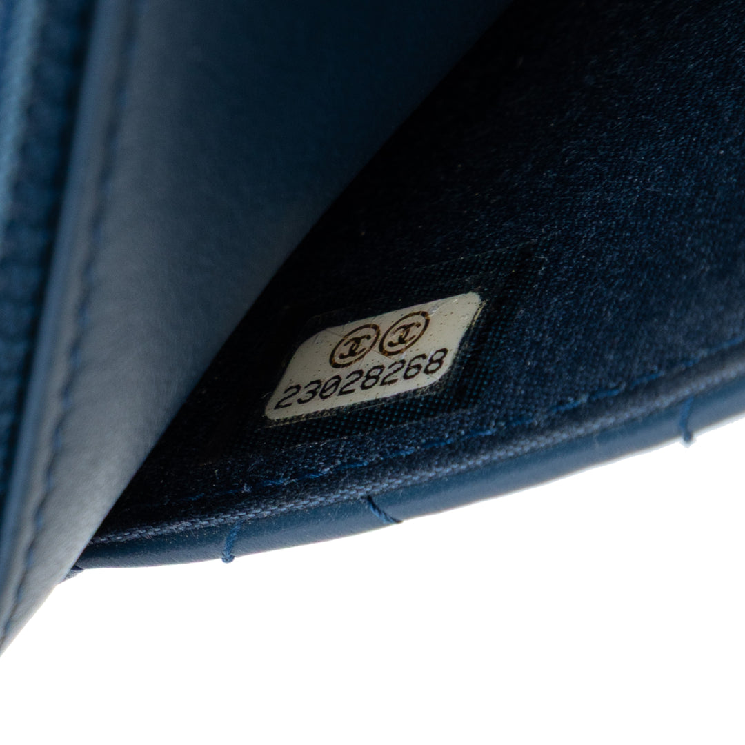 Chanel Matelassé Cuir d’agneau Boy Wallet on Chain
