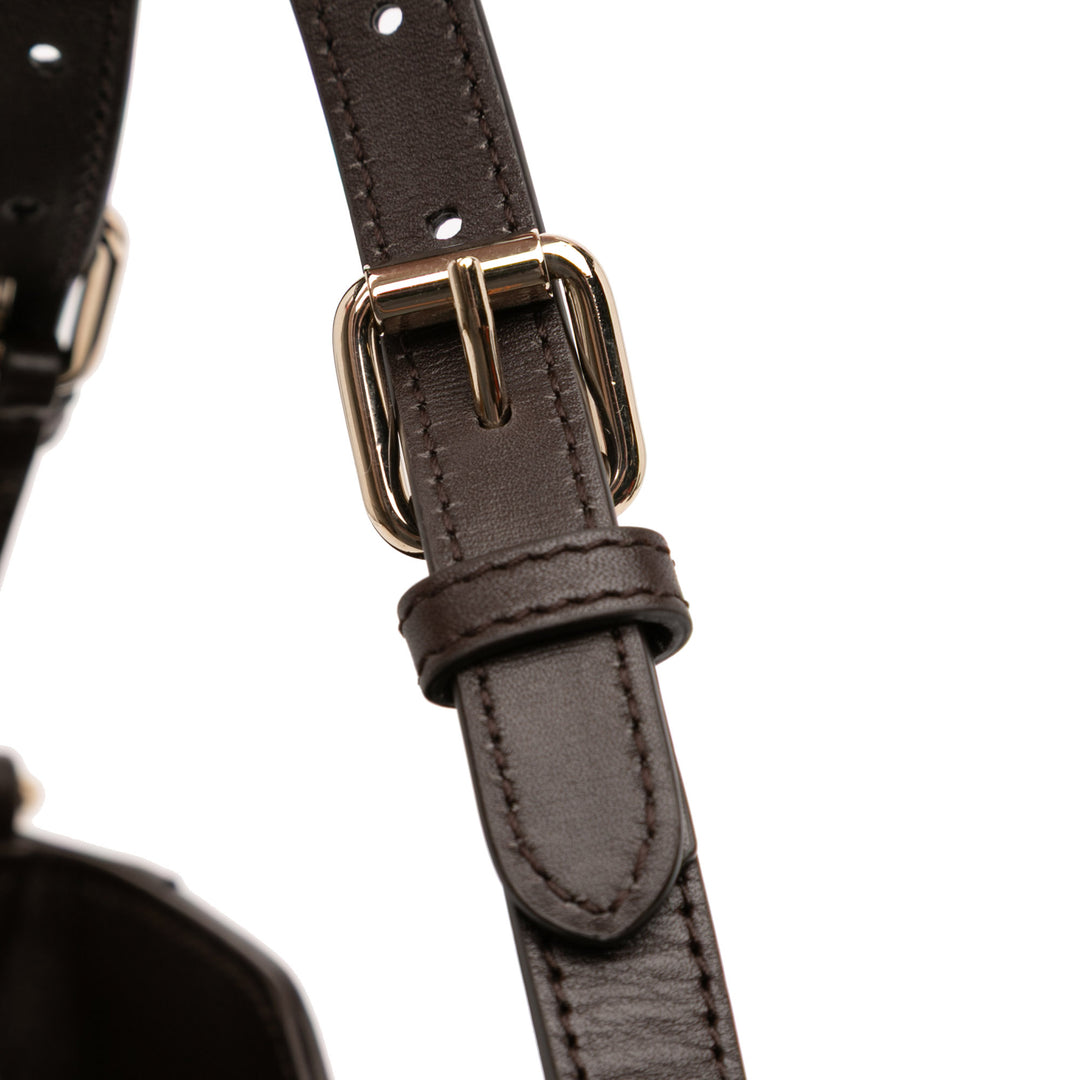 Gucci Mini GG Toile Web Bucket Sac