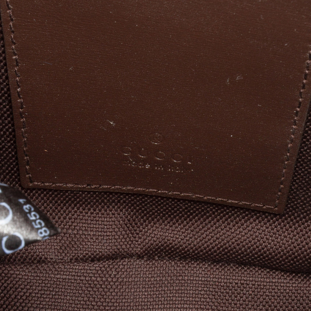 Gucci Mini GG Toile Web Bucket Sac