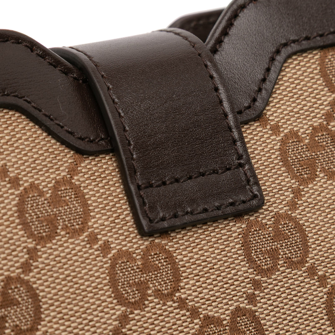 Gucci Mini GG Toile Web Bucket Sac