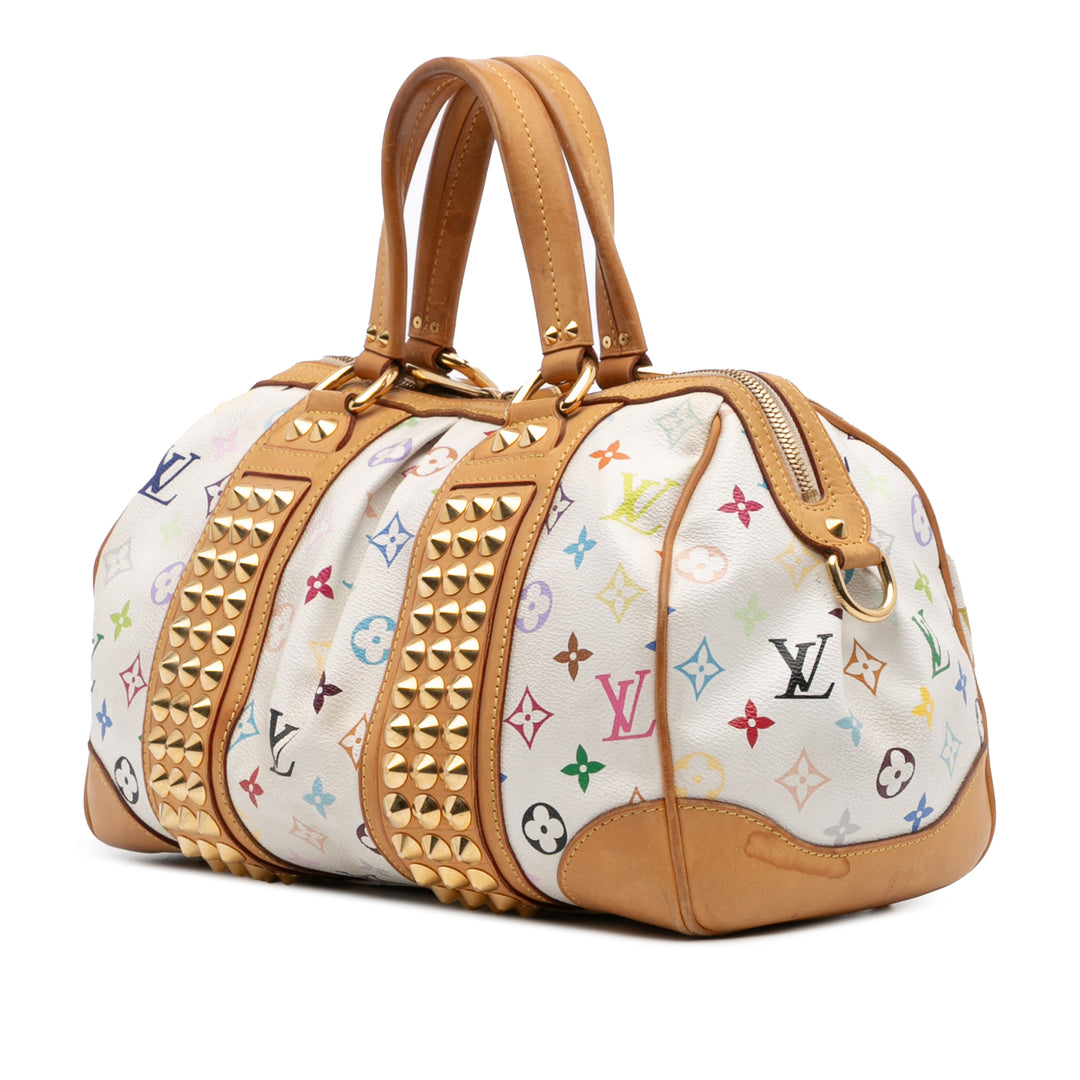 Louis Vuitton Monogram Multicolore Courtney MM Blanc – GABY PARIS Authentique