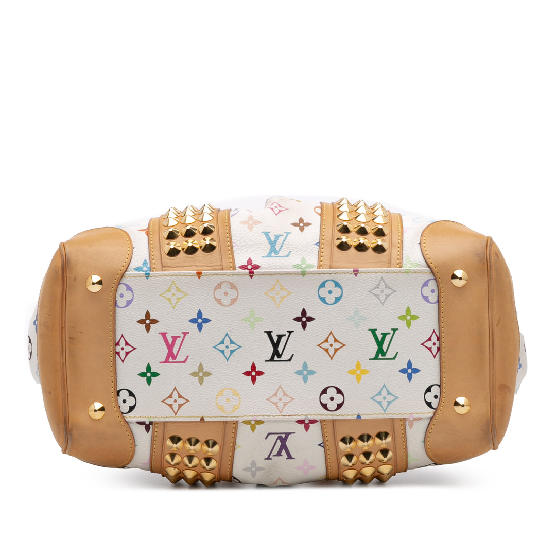Louis Vuitton Monogram Multicolore Courtney MM Blanc – GABY PARIS Authentique