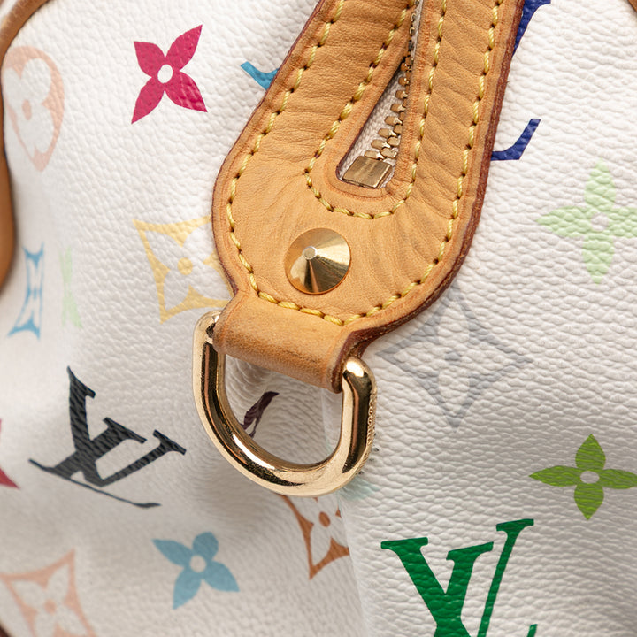 Louis Vuitton Monogram Multicolore Courtney MM Blanc – GABY PARIS Authentique