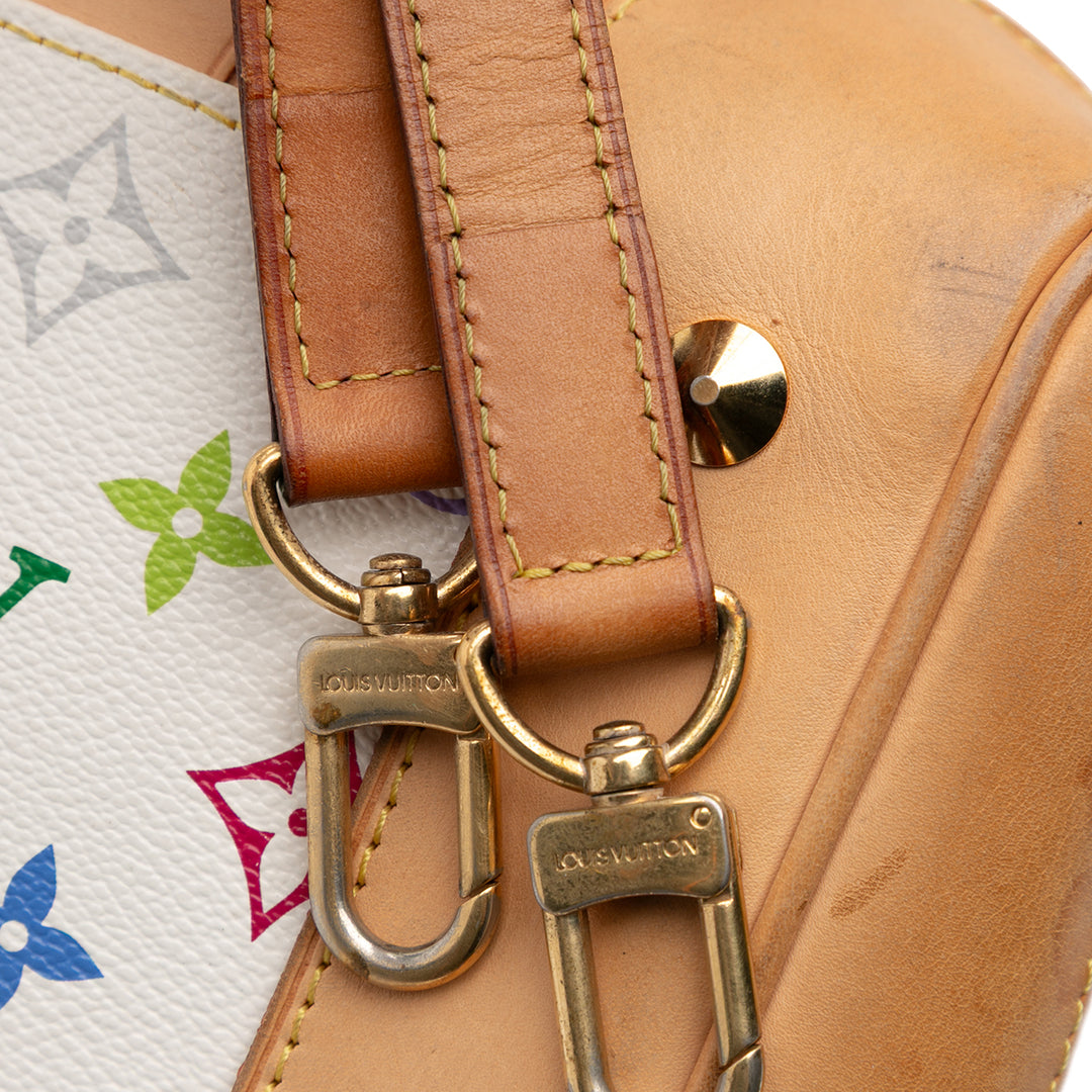 Louis Vuitton Monogram Multicolore Courtney MM Blanc – GABY PARIS Authentique