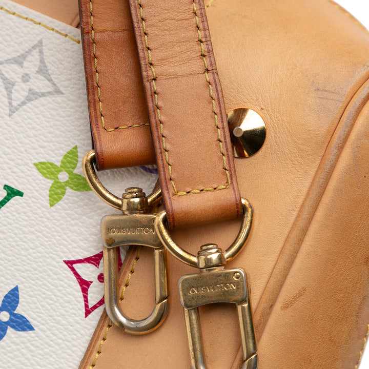 Louis Vuitton Monogram Multicolore Courtney MM Blanc – GABY PARIS Authentique