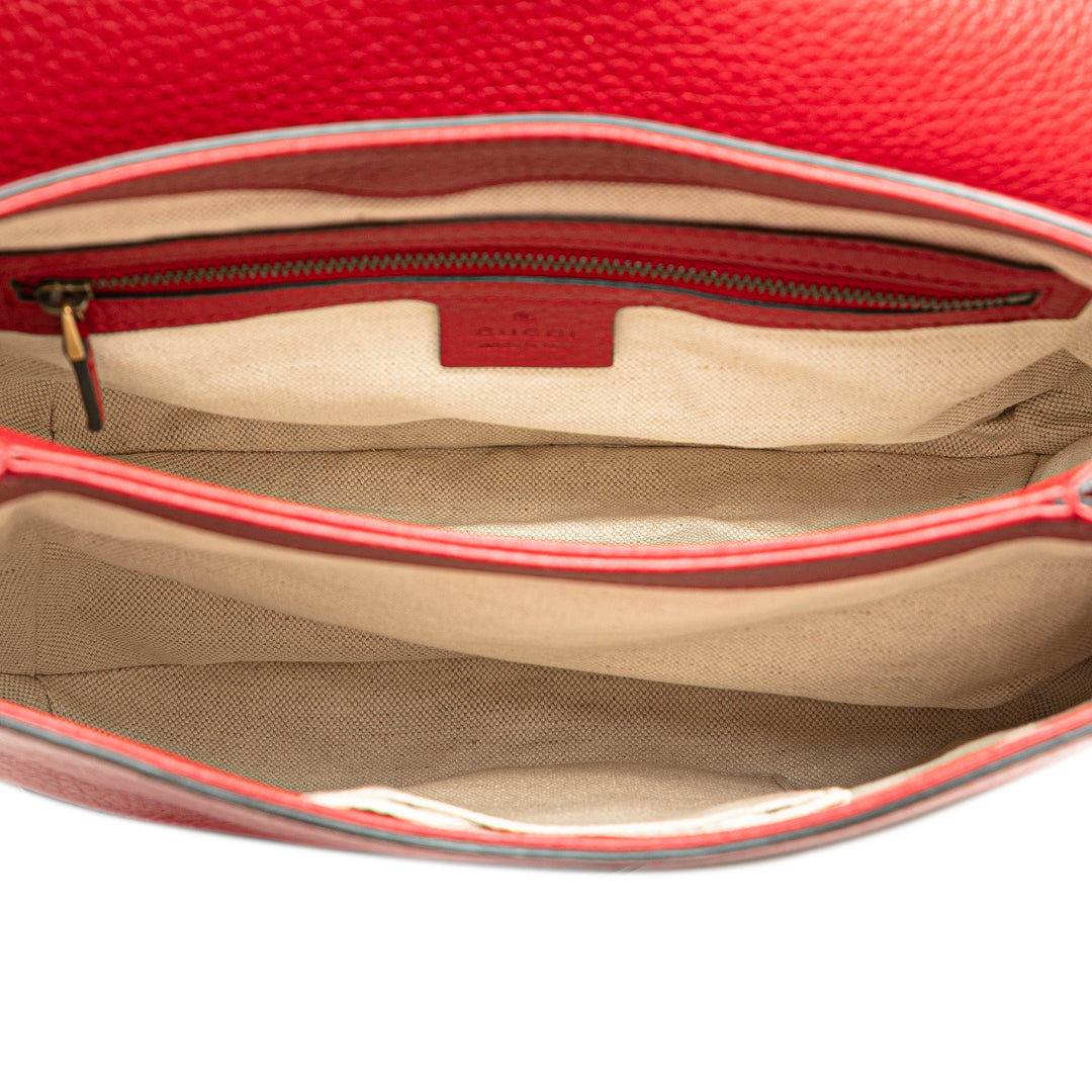 Gucci GG Marmont Cuir Animalier Sac porté croisé