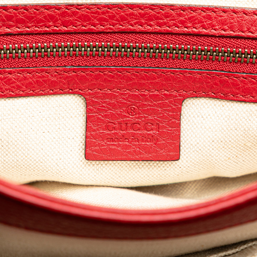 Gucci GG Marmont Cuir Animalier Sac porté croisé