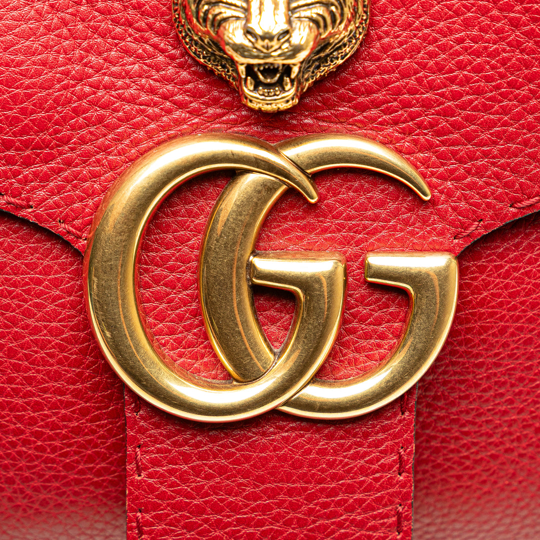 Gucci GG Marmont Cuir Animalier Sac porté croisé