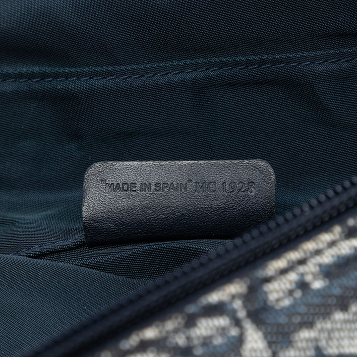 Dior Diorissimo Toile Saddle Pochette