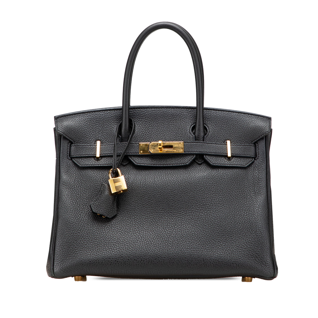 Togo Birkin Retourne 30 Black - Gaby Paris