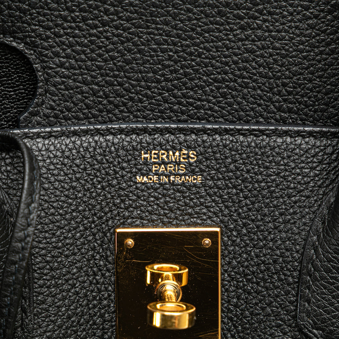 Togo Birkin Retourne 30 Black - Gaby Paris