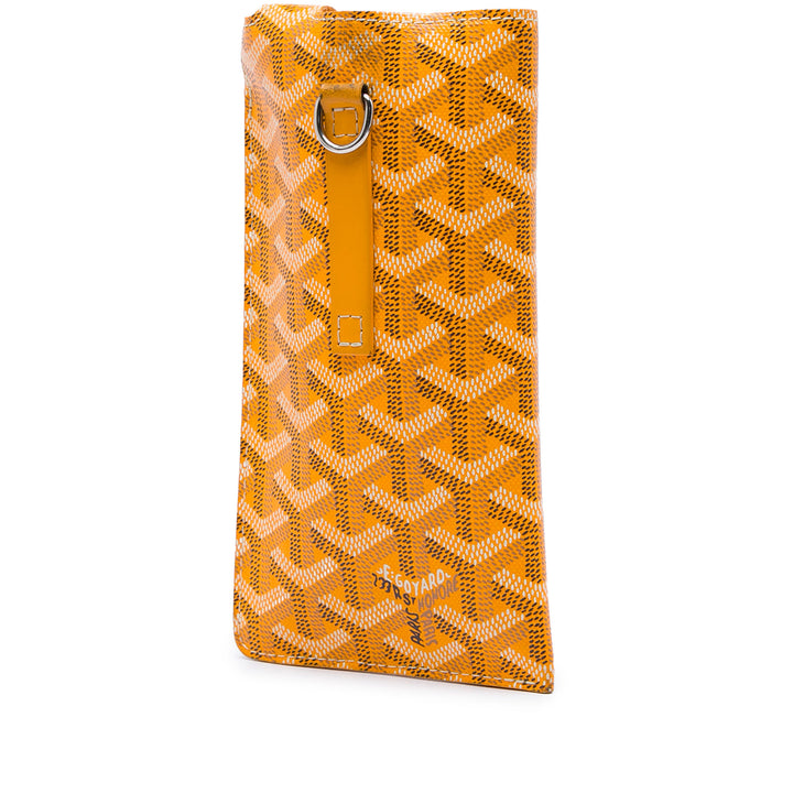 Goyard Étui Montmartre Glasses Goyardine GM Jaune – vue 2 – GABY PARIS