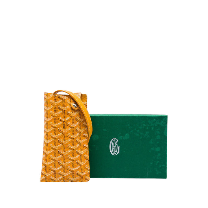 Goyard Étui Montmartre Glasses Goyardine GM Jaune – vue 6 – GABY PARIS