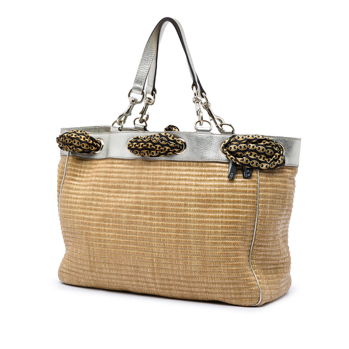 Positano Foulard Cabas Grand Beige
