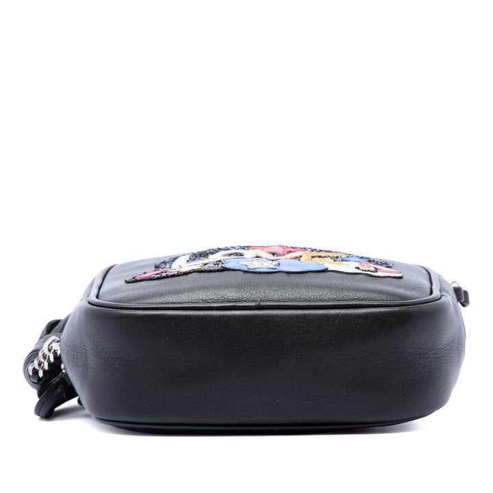 Saint Laurent Mini brodé Nappa Love Blogger Sac caméra