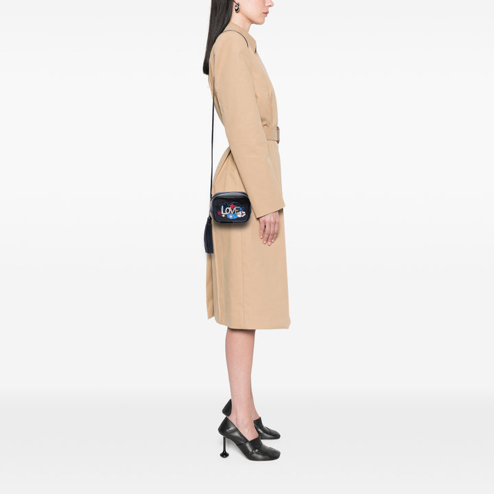 Saint Laurent Mini brodé Nappa Love Blogger Sac caméra