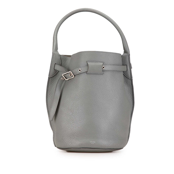 Celine Cuir Big Bag Bucket Marron