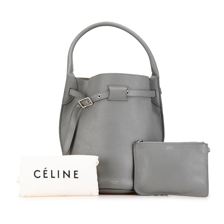 Celine Cuir Big Bag Bucket Marron