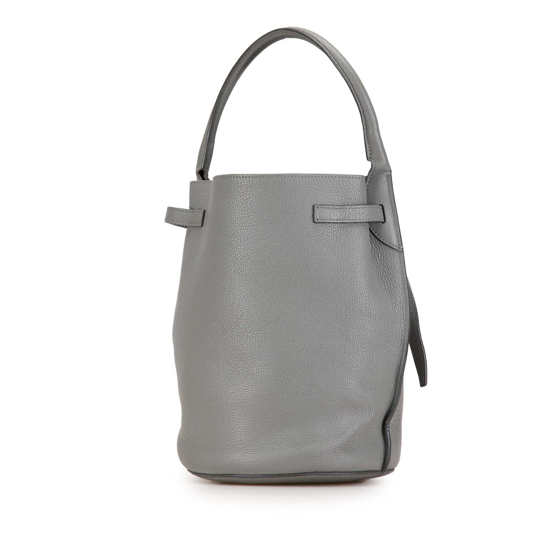 Celine Cuir Big Bag Bucket Marron
