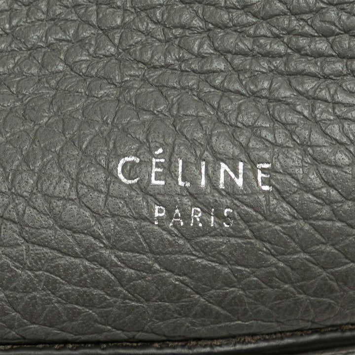 Celine Cuir Big Bag Bucket Marron