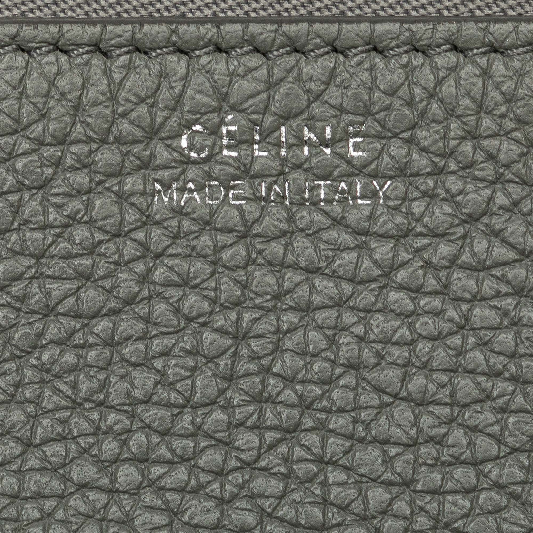 Celine Cuir Big Bag Bucket Marron