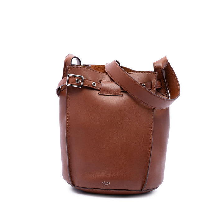 Celine Big Sac seau Marron – vue principale – GABY PARIS