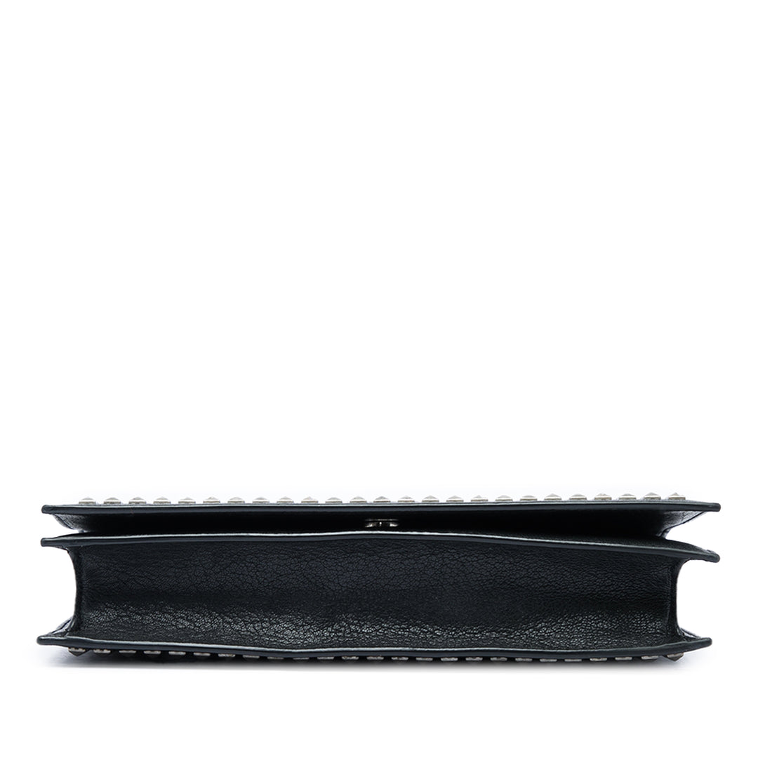 Saint Laurent Pochette clouté Noir – vue 3 – GABY PARIS