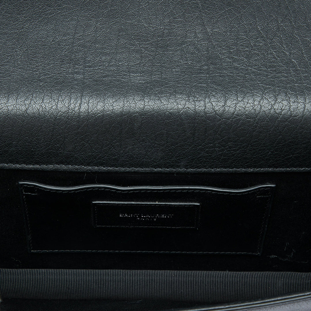 Saint Laurent Pochette clouté Noir – vue 4 – GABY PARIS