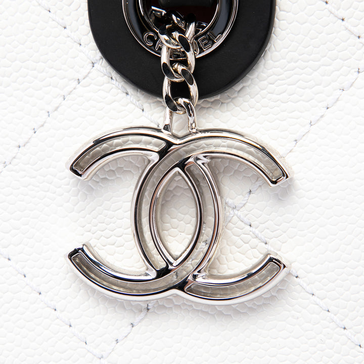 Chanel Cabas Matelassé Cabas Fever Cuir caviar Noir – vue 5 – GABY PARIS