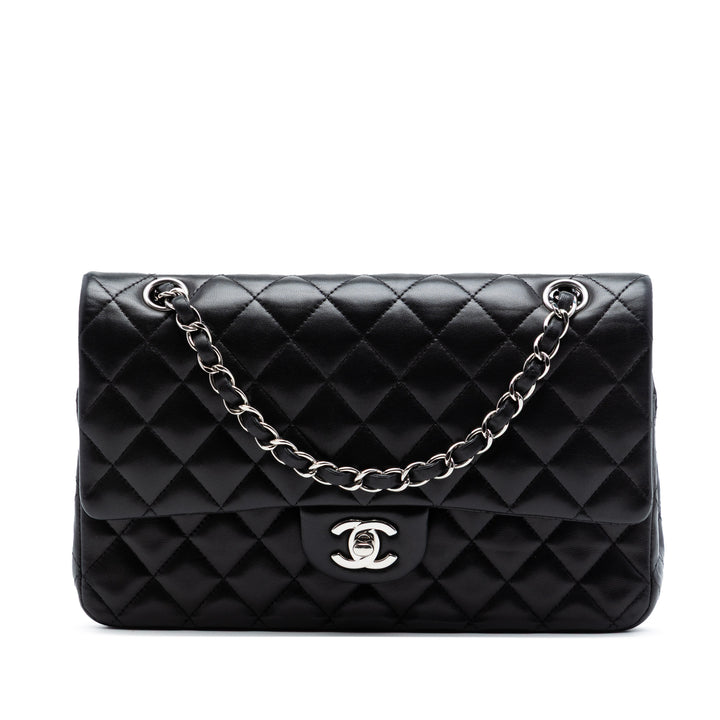 Chanel Medium Classic Cuir d’agneau Double rabat