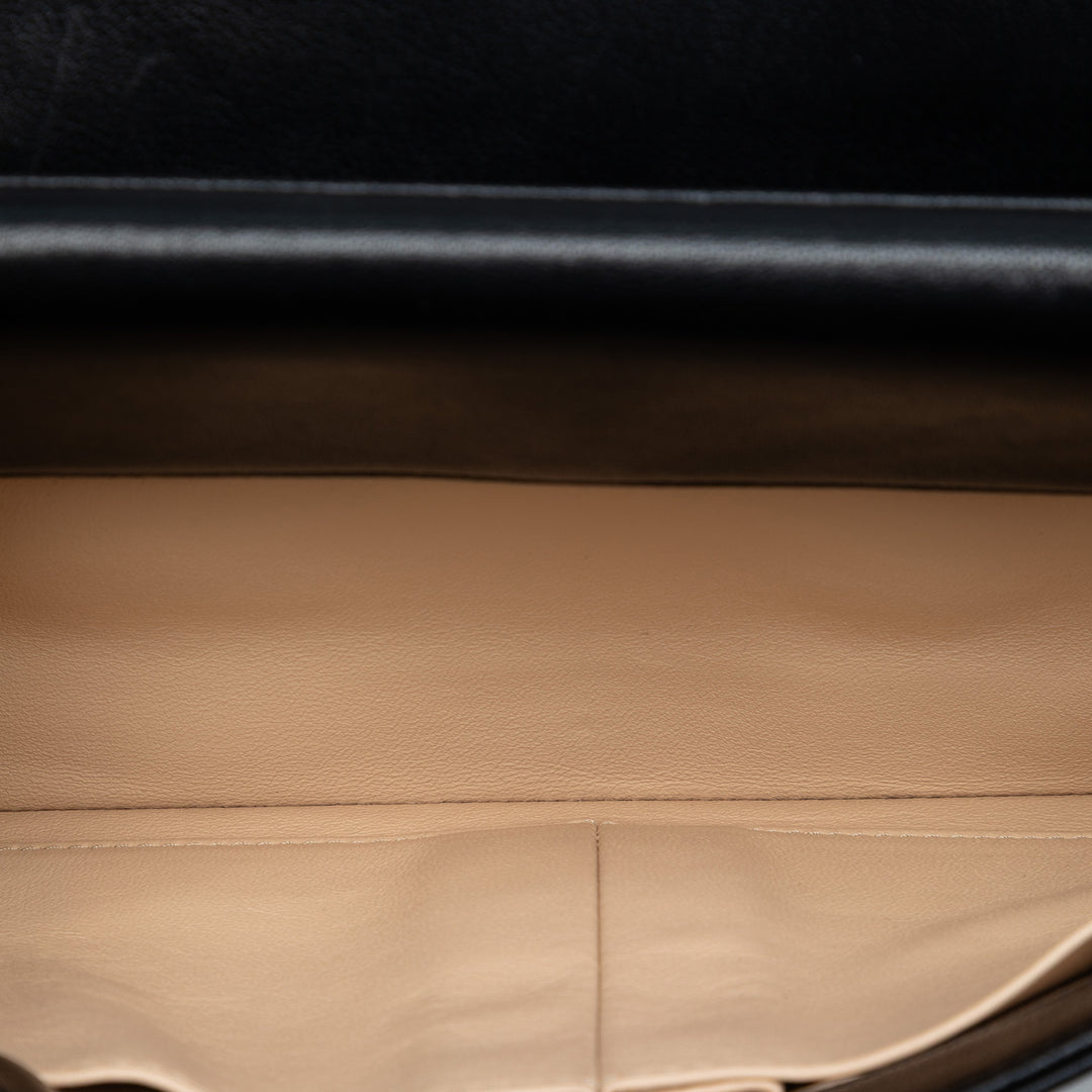 Chanel Chevron Sheepskin Subtle Pochette