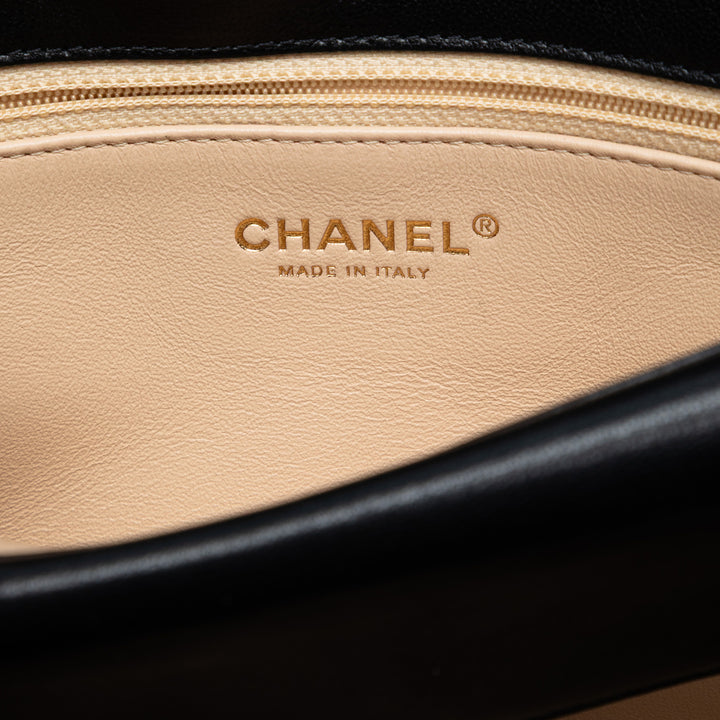 Chanel Chevron Sheepskin Subtle Pochette