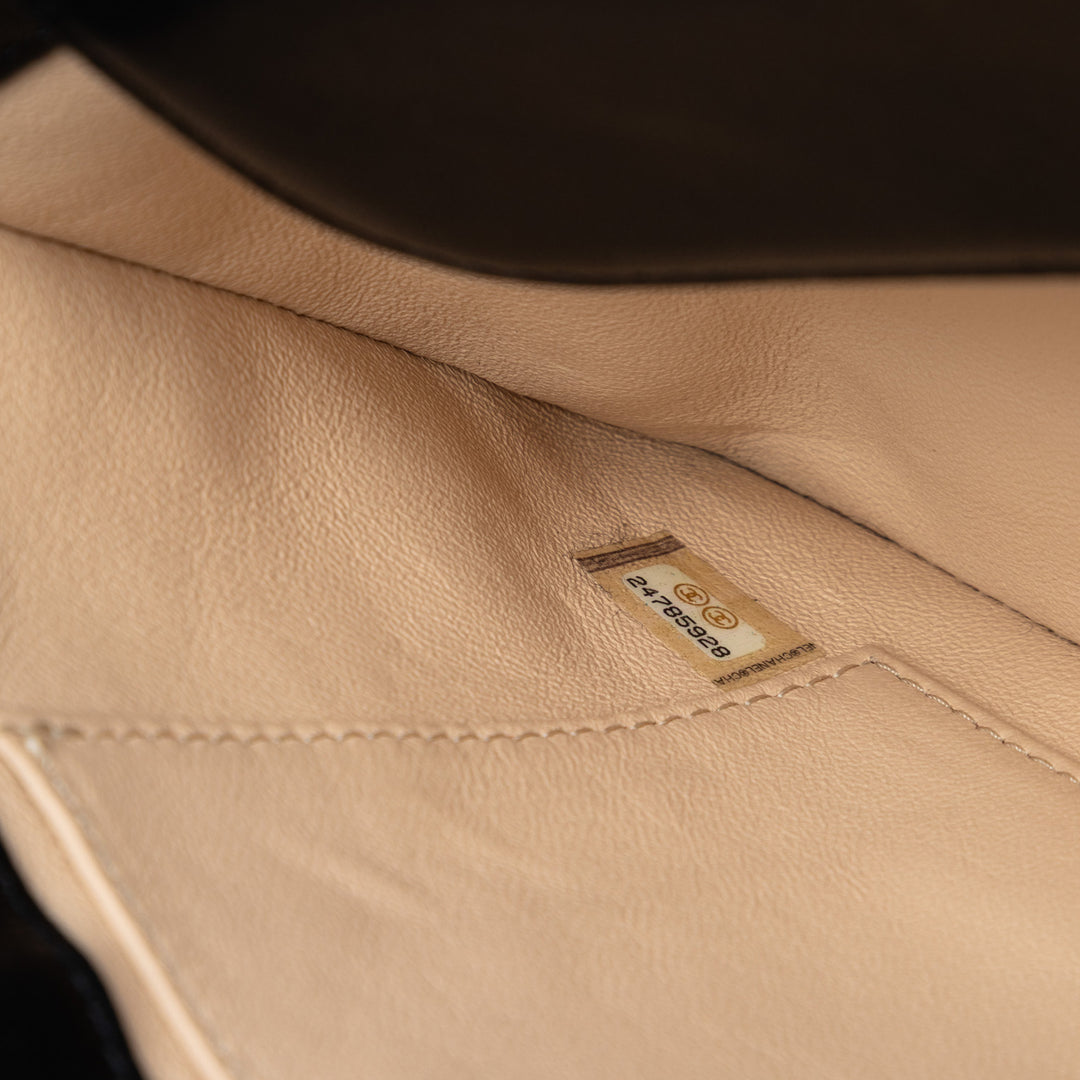 Chanel Chevron Sheepskin Subtle Pochette