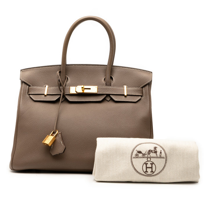 Hermès Togo Birkin Retourne 30 Marron – GABY PARIS Authentique