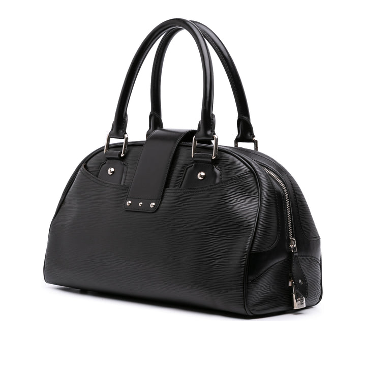 Louis Vuitton Epi Bowling Montaigne GM Noir