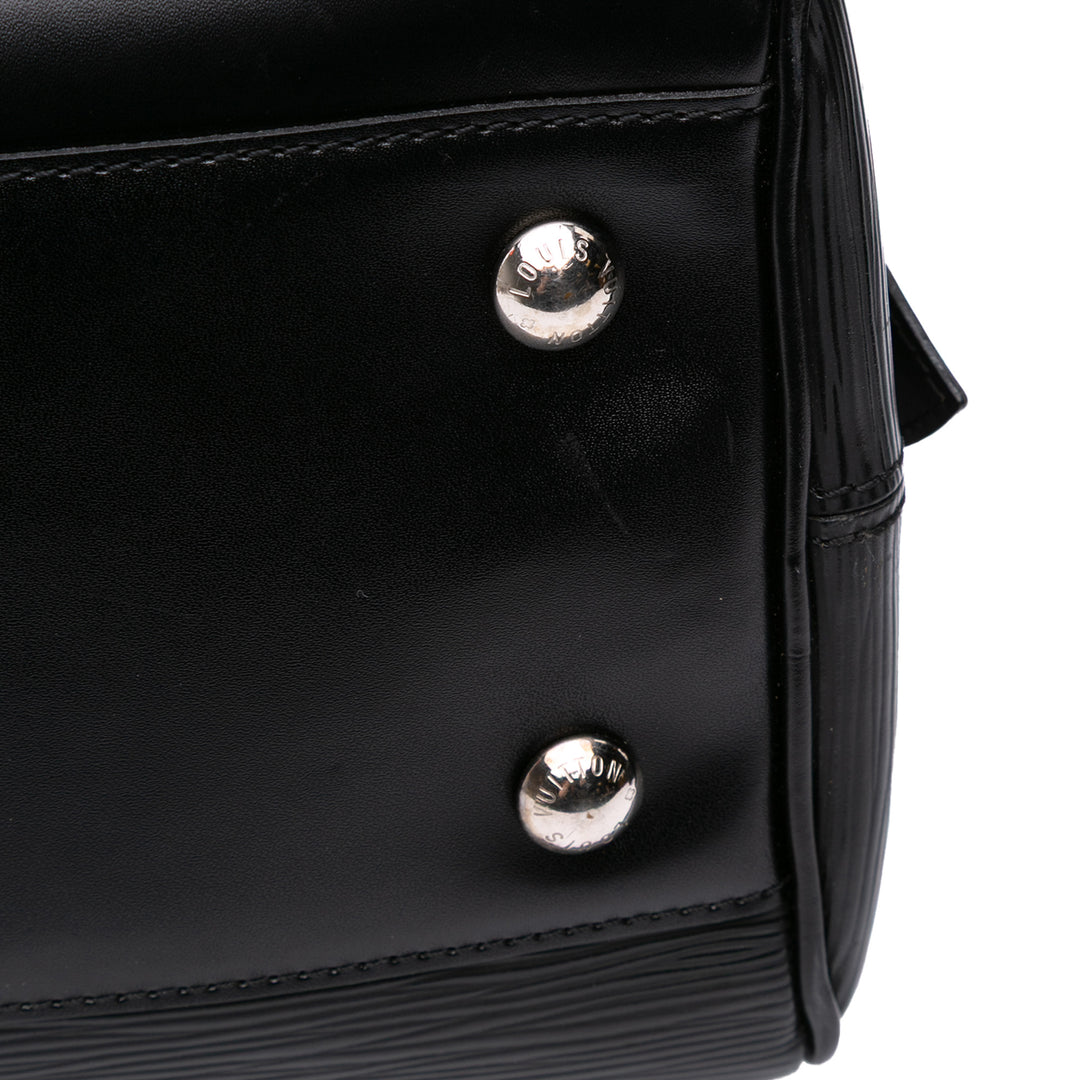 Louis Vuitton Epi Bowling Montaigne GM Noir