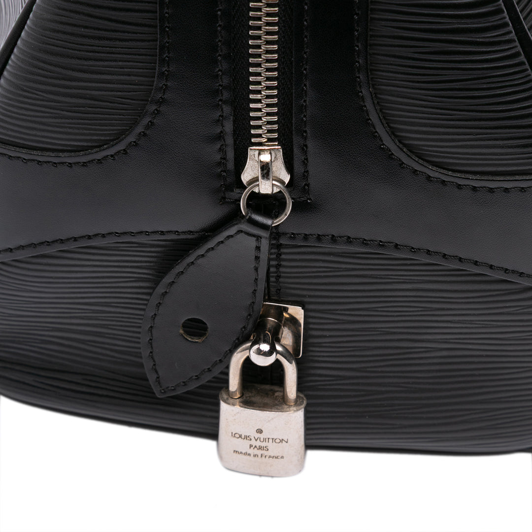 Louis Vuitton Epi Bowling Montaigne GM Noir