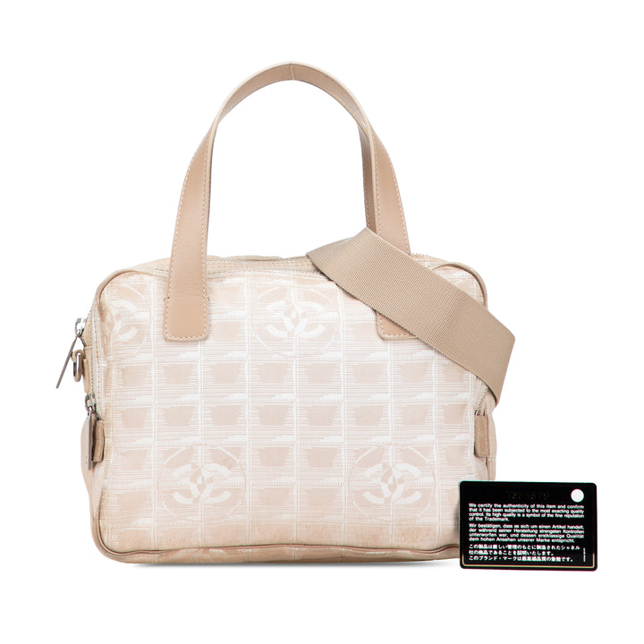 Chanel New Travel Line Nylon Sac cartable Marron – GABY PARIS Authentique