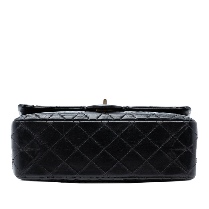 Chanel Matelassé vieilli Cuir de veau Reissue 2.55 Double rabat 225