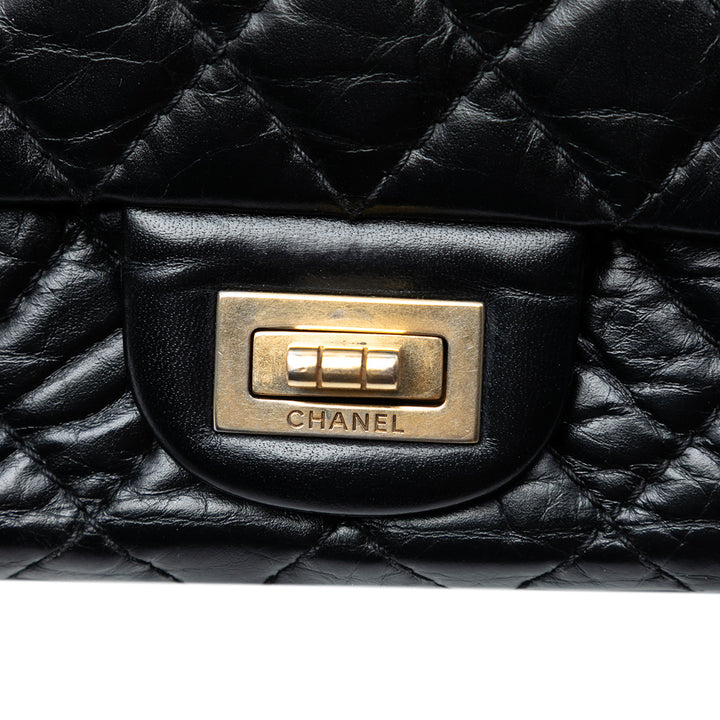 Chanel Matelassé vieilli Cuir de veau Reissue 2.55 Double rabat 225
