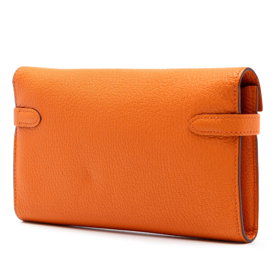 Hermès Chevre Mysore Kelly Longue Portefeuille