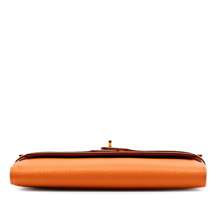 Hermès Chevre Mysore Kelly Longue Portefeuille