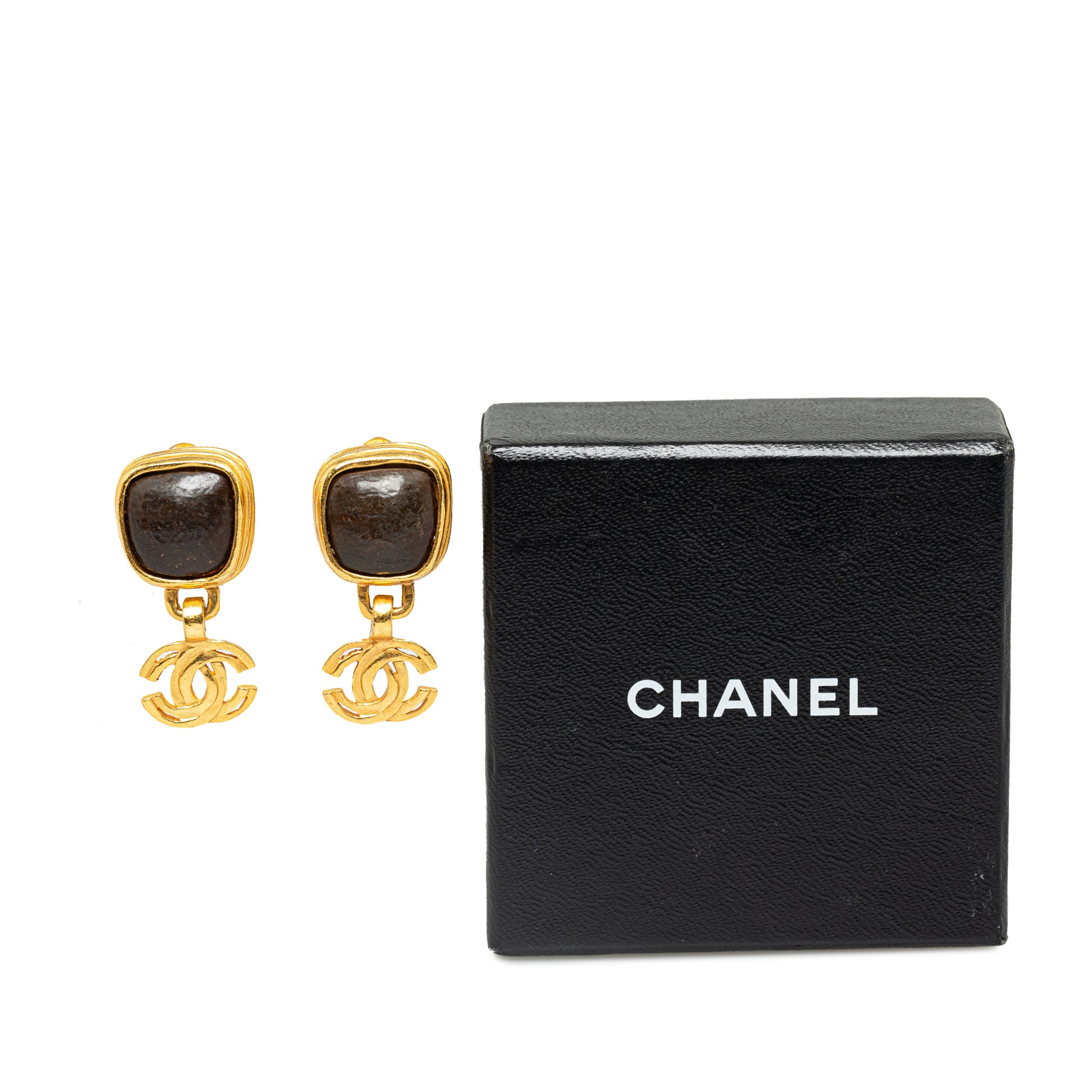 CC Clip-on Earrings Gold - Gaby Paris