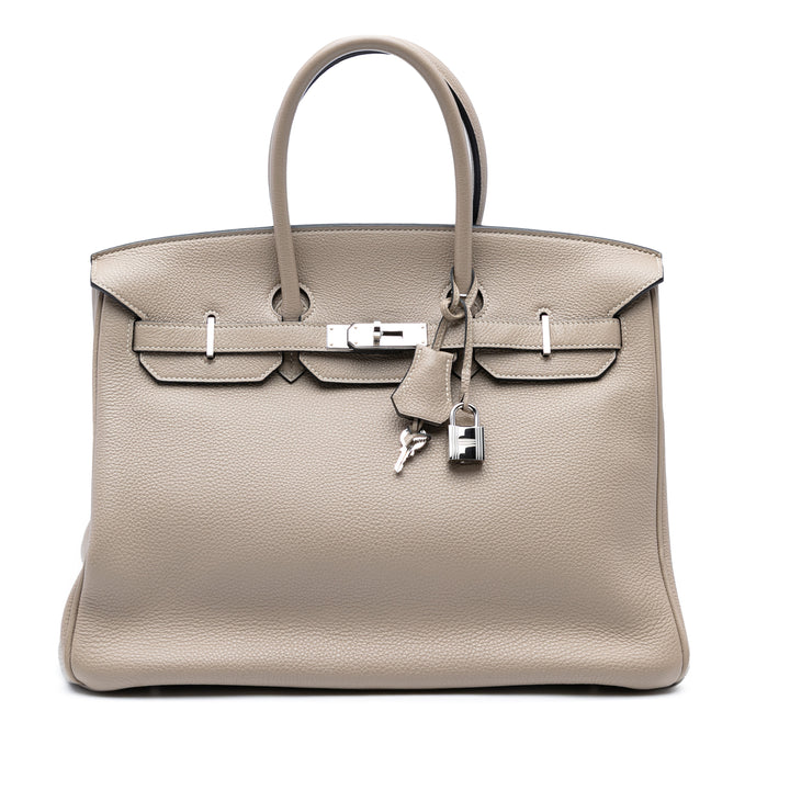 Hermès Togo Birkin Retourne 35 Marron