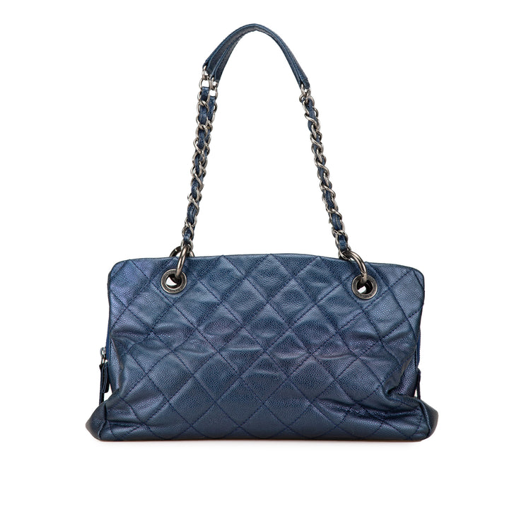 Chanel Matelassé Iridescent Caviar Chic Shopping Cabas