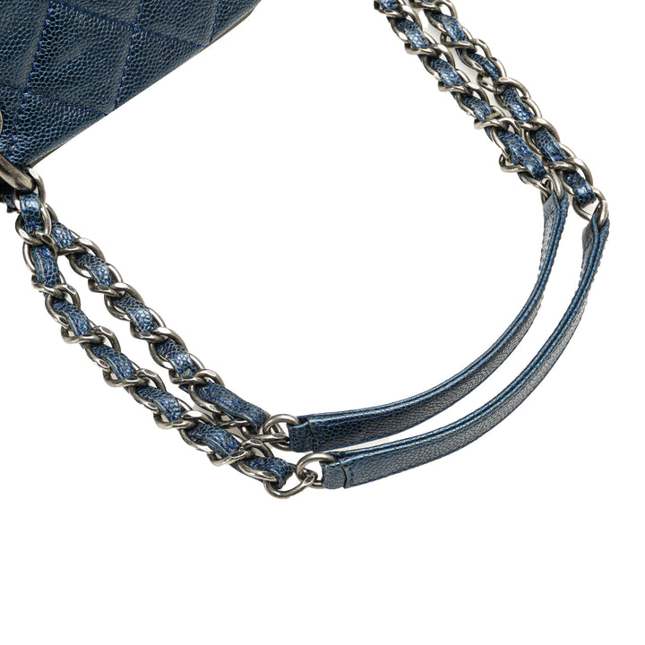 Chanel Matelassé Iridescent Caviar Chic Shopping Cabas