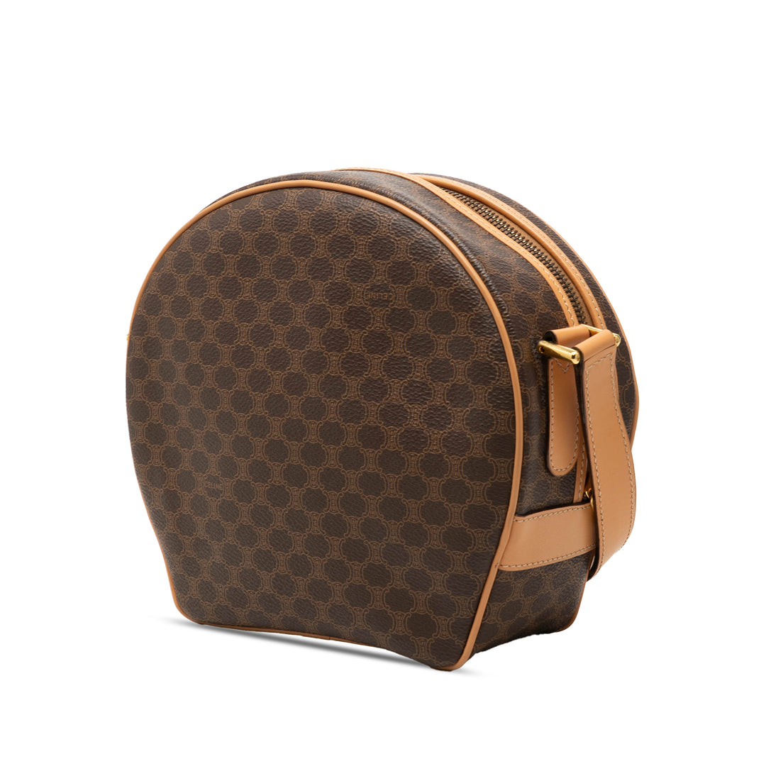 Celine Macadam Coated Toile Sac porté croisé