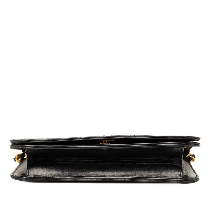 Chanel CC Matelassé Cuir d’agneau Full Simple rabat